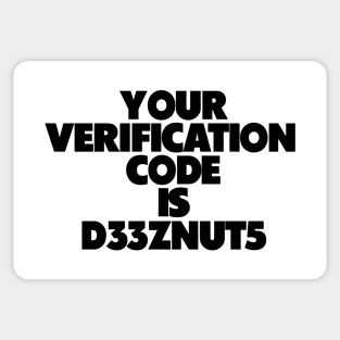 Verification Sticker